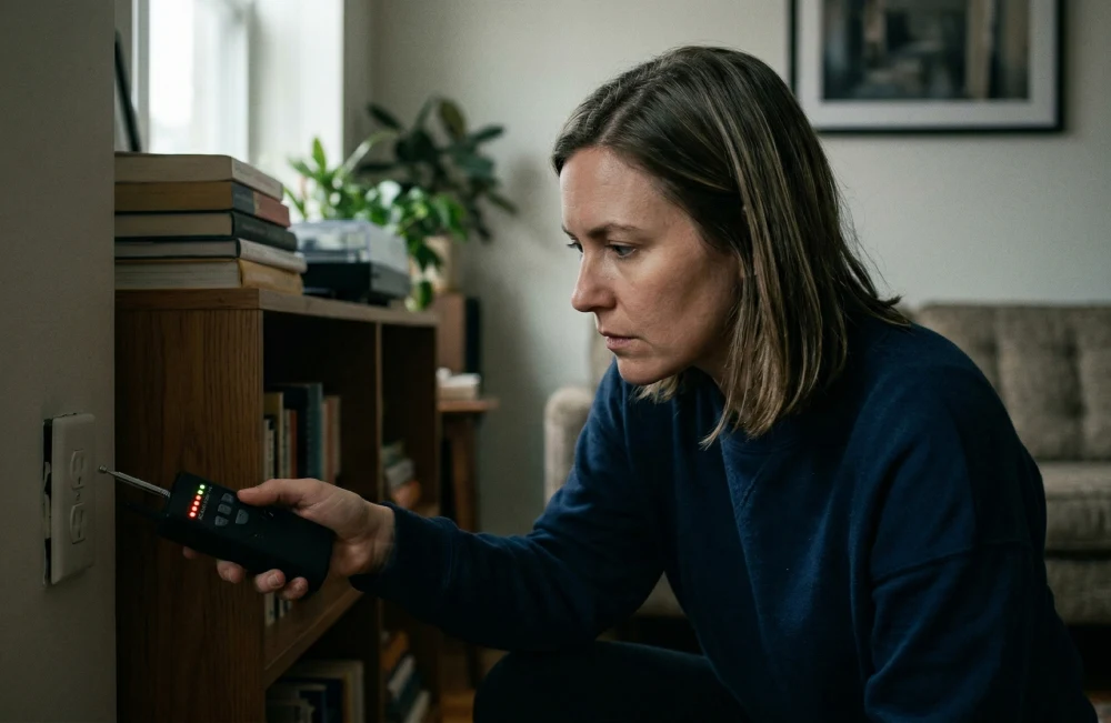 Versteckte Kamera in Wohnung erkennen